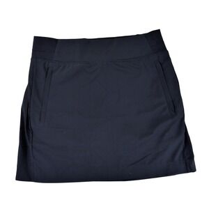 Athleta Soho Skort Black Active Golf Tennis Skirt 657678-01 Womens Size 6